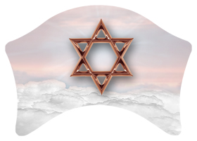 Star of David Pink Copper